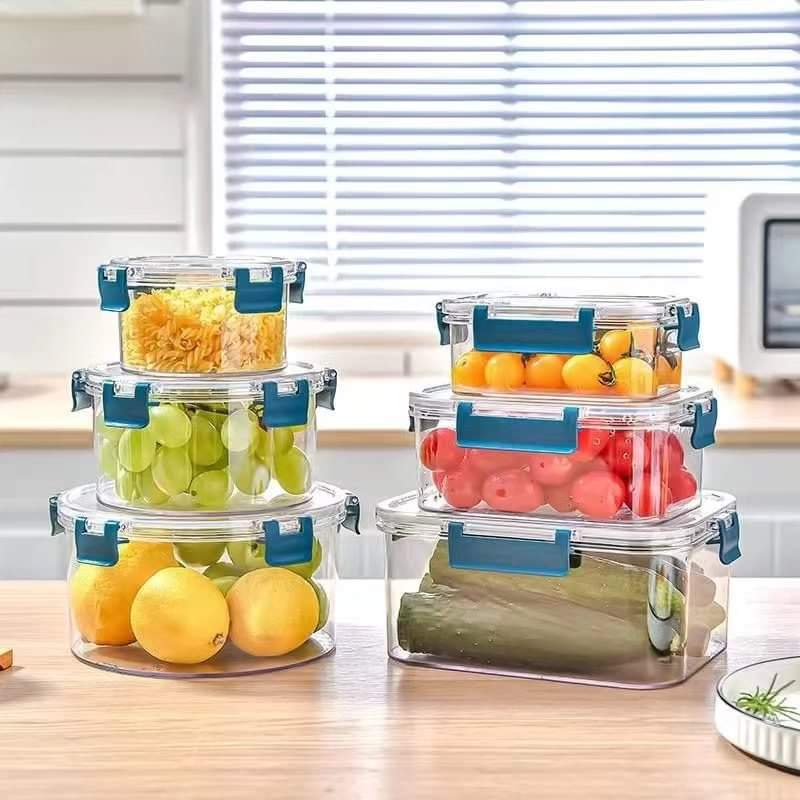 3pc acrylic food containers