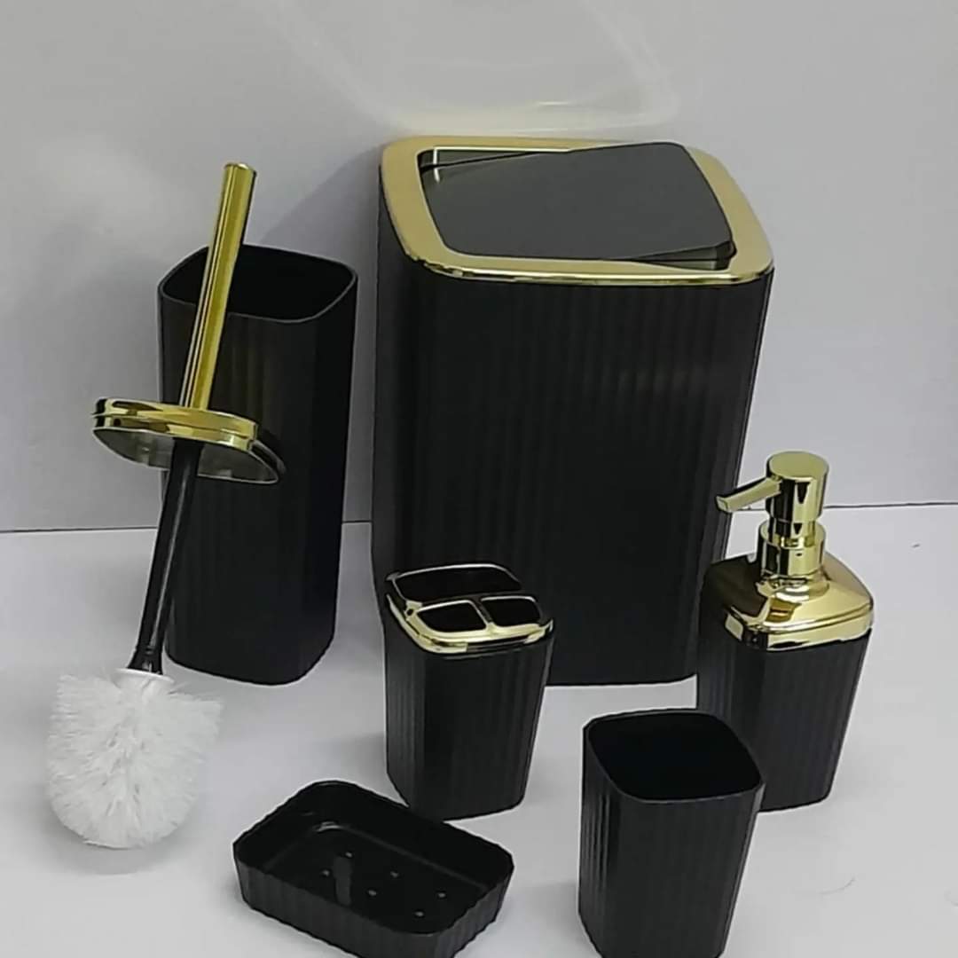 6 in Bathroom Accessories Set