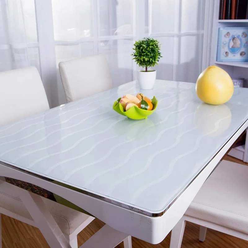 Transparent tablecloth -