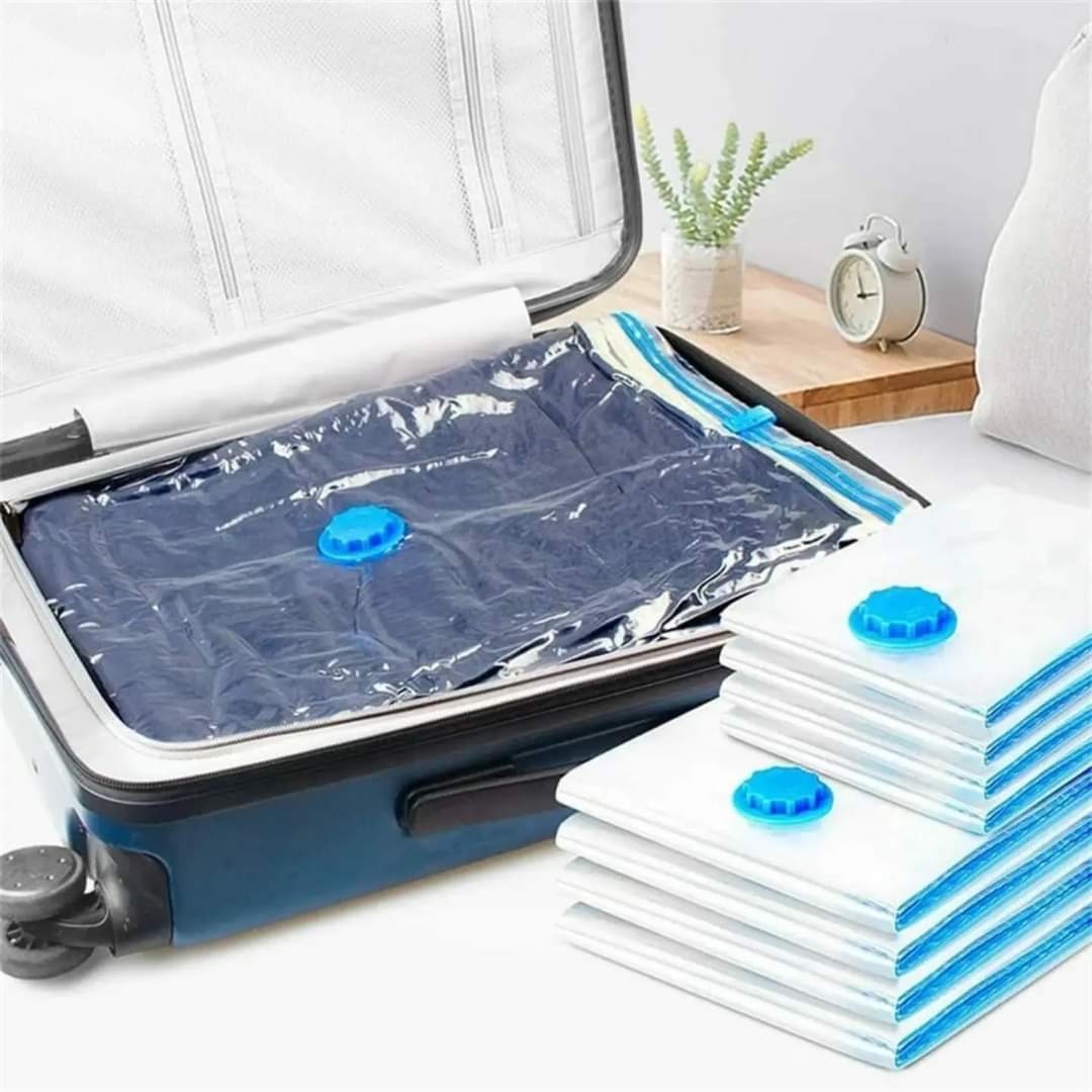 5pcs set Vacuum Storage Bags with pump