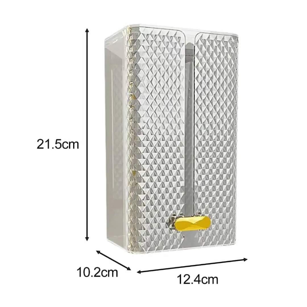 Wall-Mounted Acrylic Tissue Box