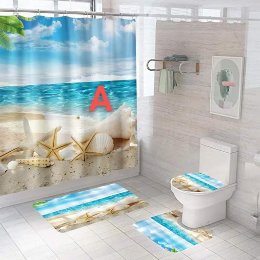 4 Pcs Bathroom set