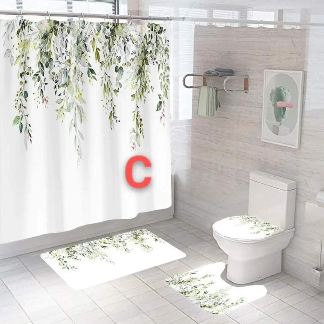 4 Pcs Bathroom set