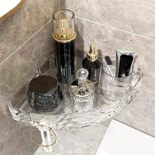 Punch Free Bathroom Rack