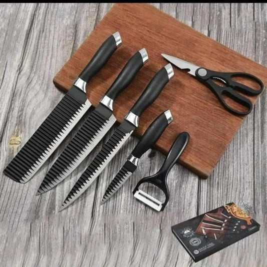 6pcs knife gift pack set