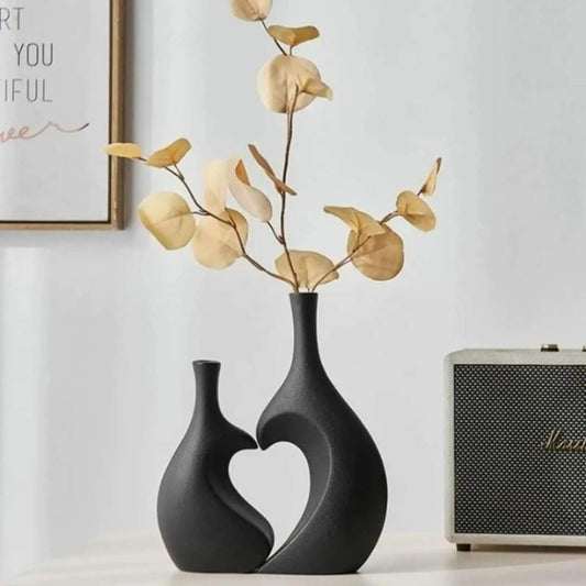 Decorative heart shape vase