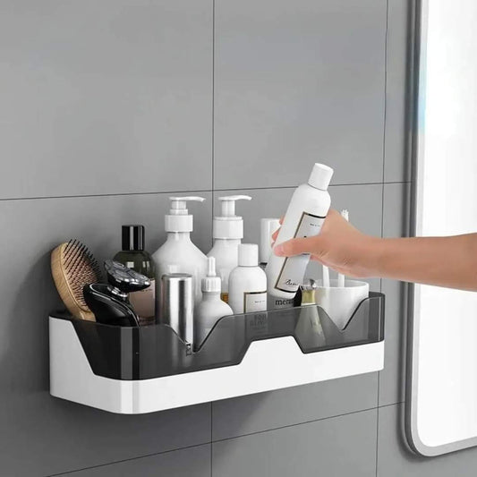 Bathroom shelf organizer