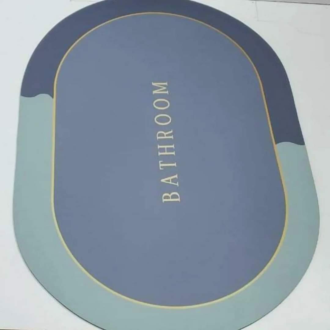 Anti - slip rubber bathroom mat