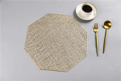 6Pcs  Pvc table mats