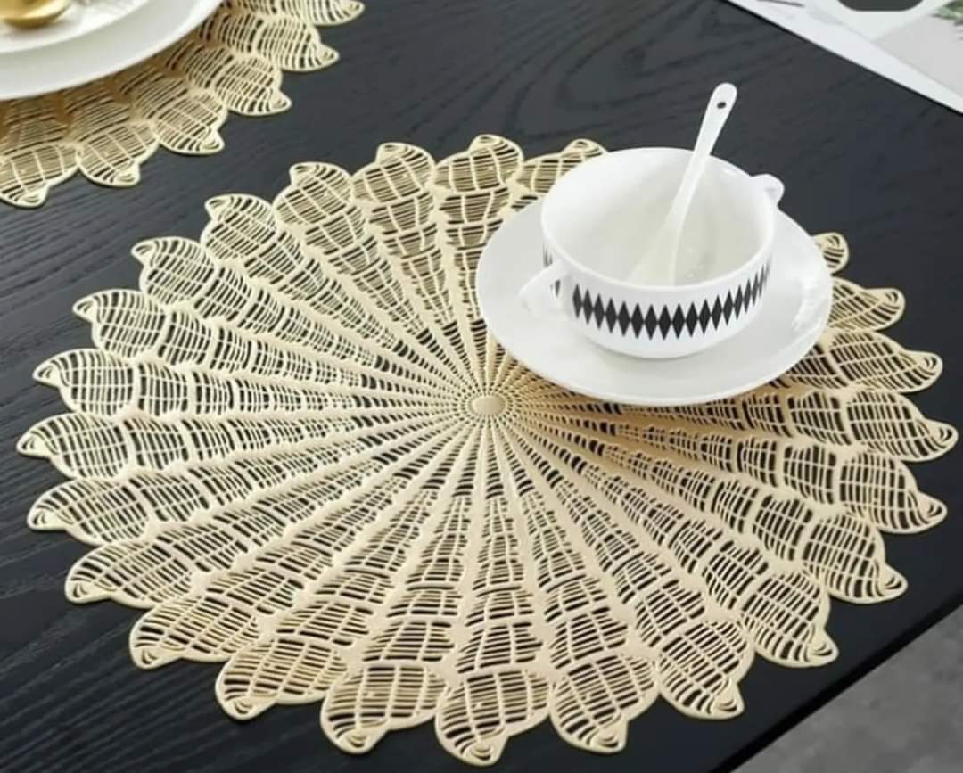 6Pcs  Pvc table mats