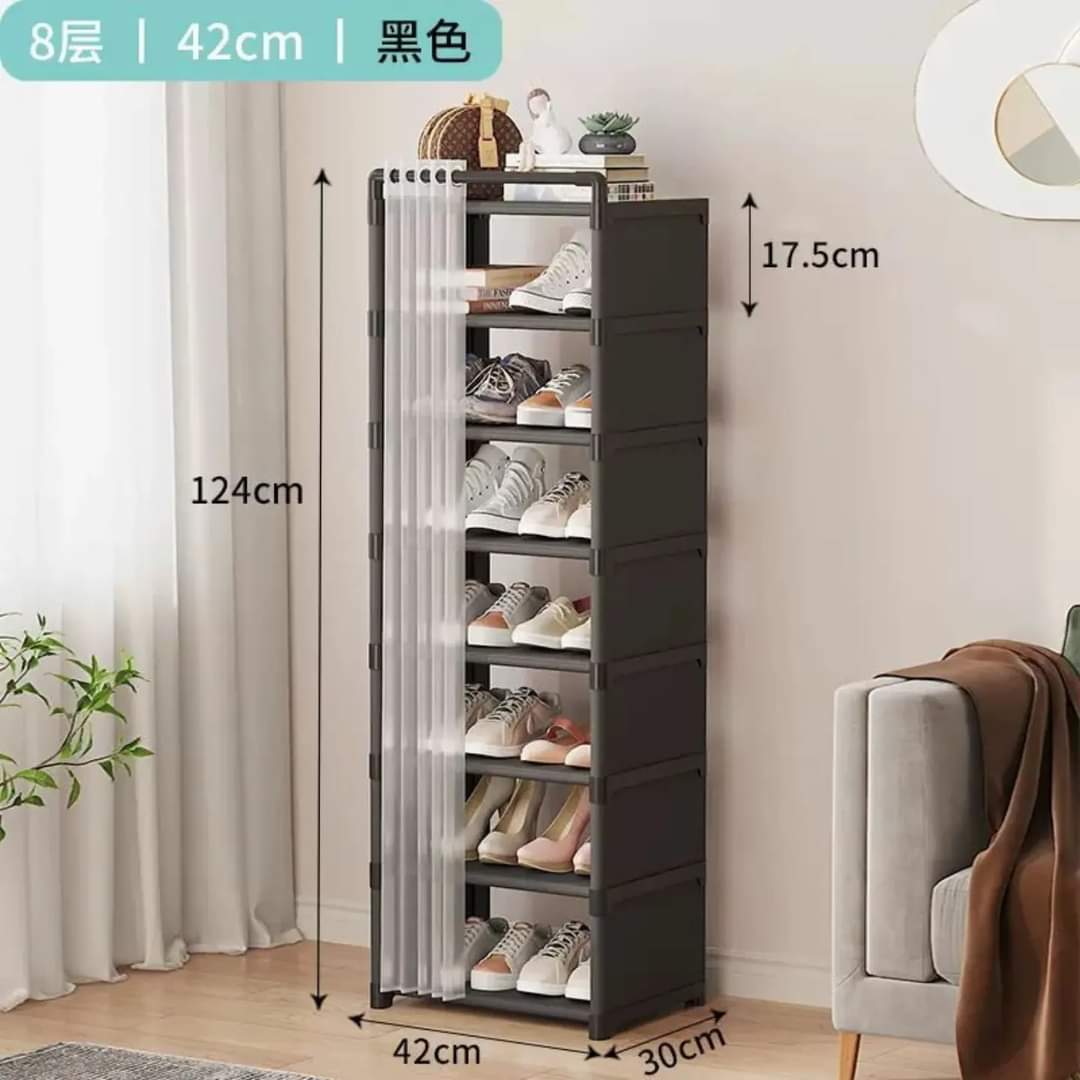 8- layer shoe rack organizer