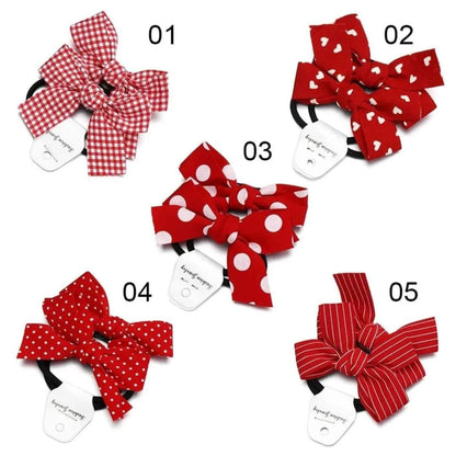 2pcs  Bow Tie Hair Bands