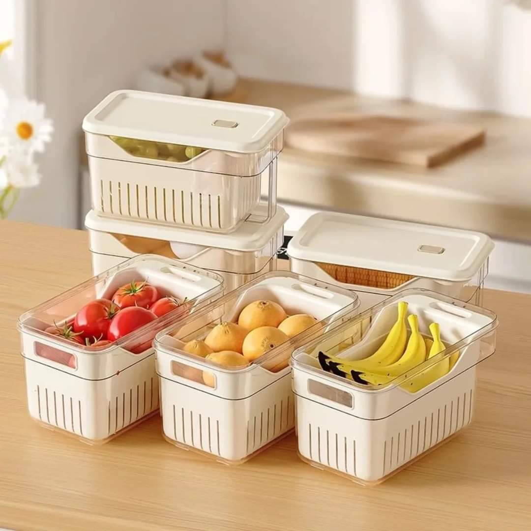 Acrylic storage box / fridge organizers