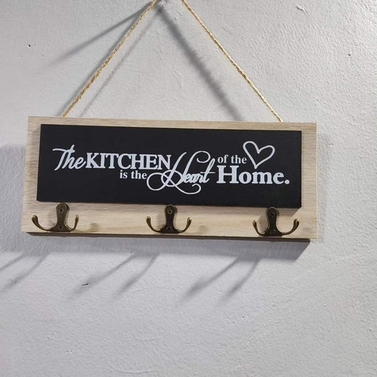 Kitchen wooden wall hanging BlackNov