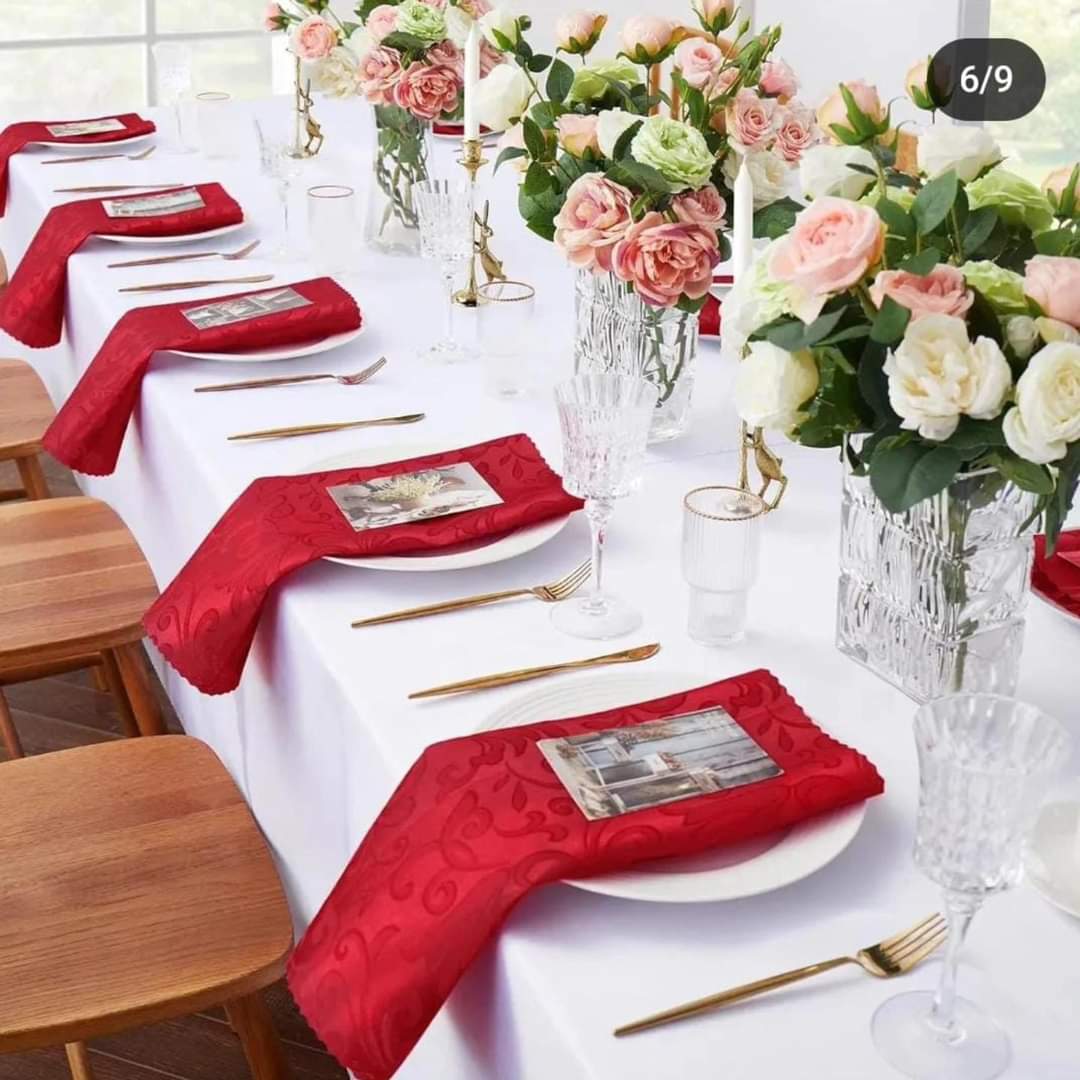 Christmas Themed Dinning Napkins