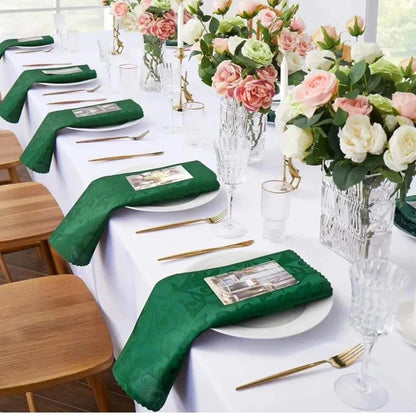 6pc Dinning Table  Napkins