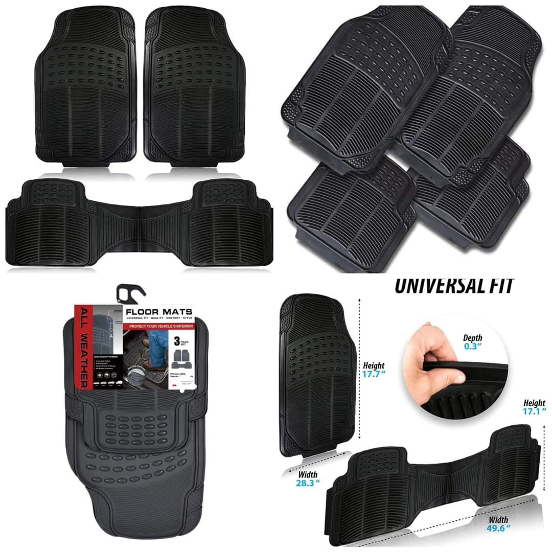 Heavy car floor mats BlackNov