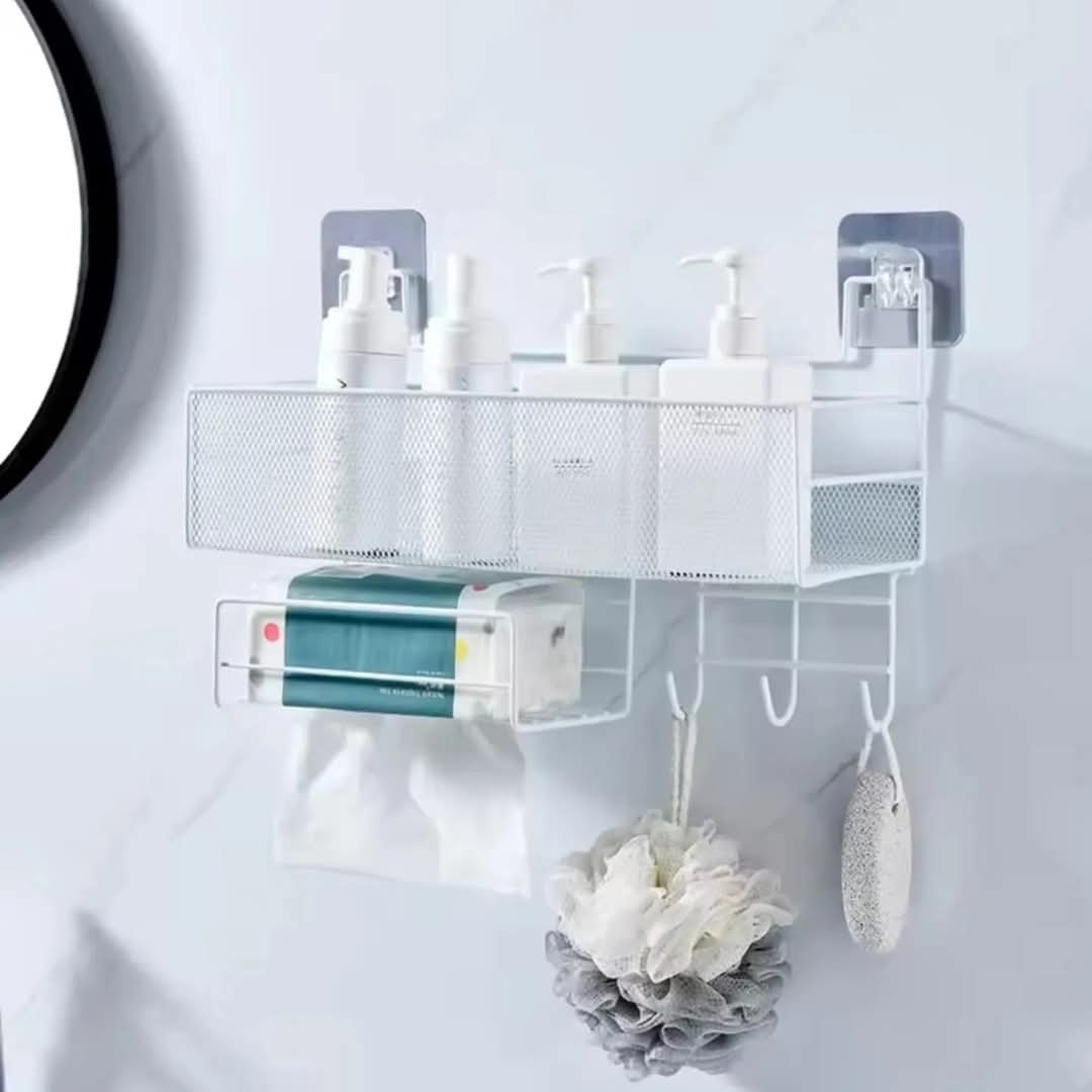 Mesh Bathroom rack