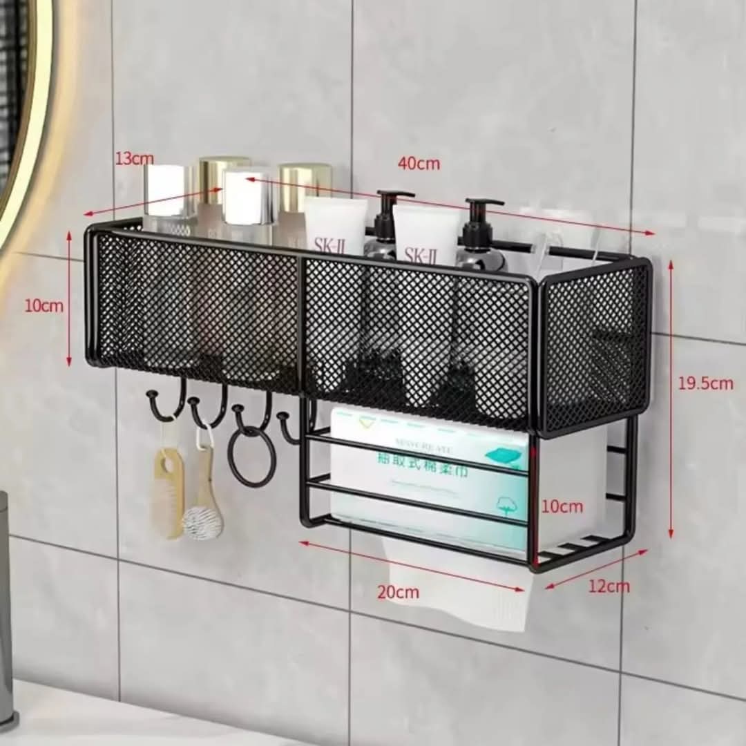 Mesh Bathroom rack