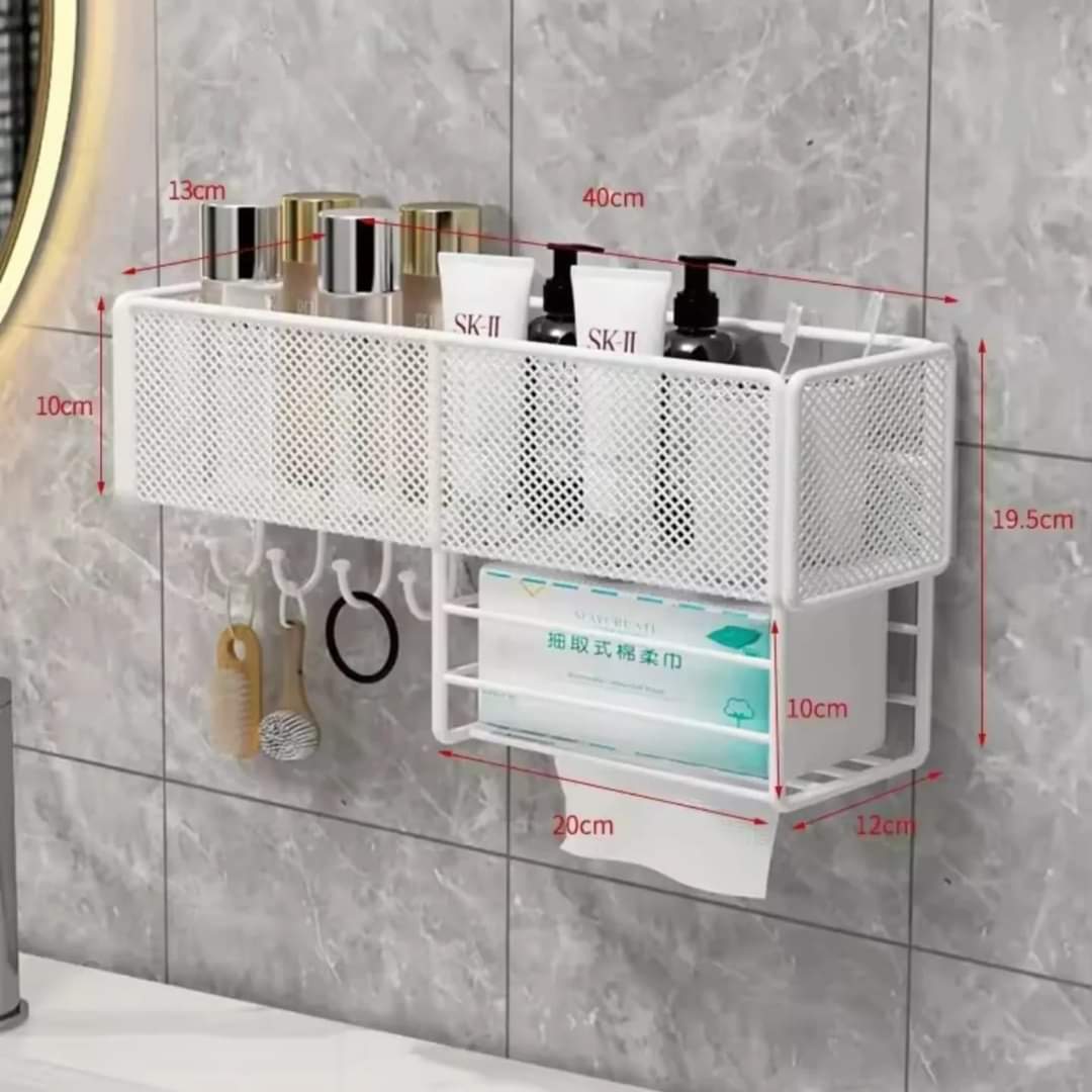 Mesh Bathroom rack