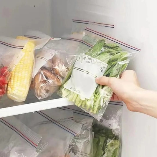 Ziplock Freezer bags.