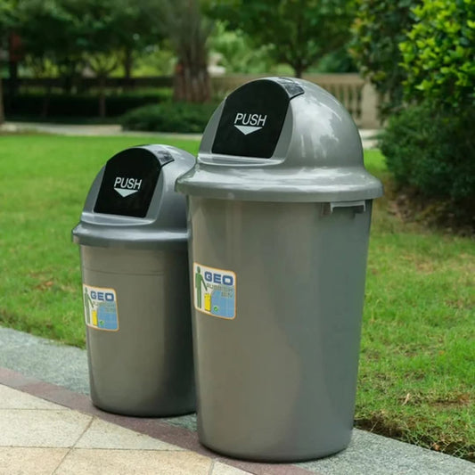 Swing dust bins