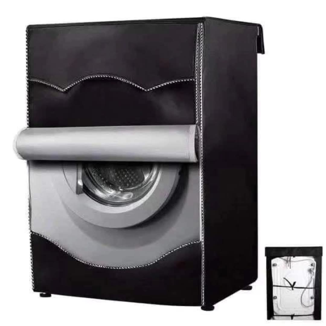 Black washing machine  cover