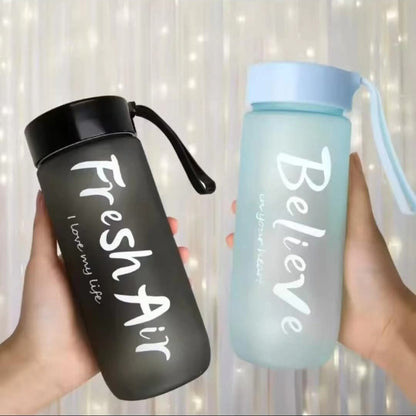 600ml Frosted water bottles