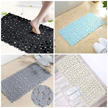 Pebble bathroom shower antislip mats