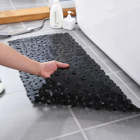 Pebble bathroom shower antislip mats
