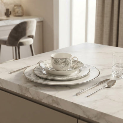 Floral Porcelain Dinnerware Set