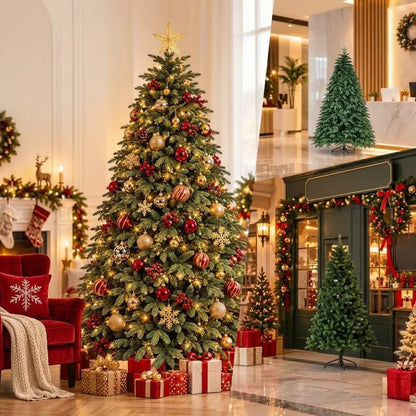 Dense Christmas Trees in Nairobi 