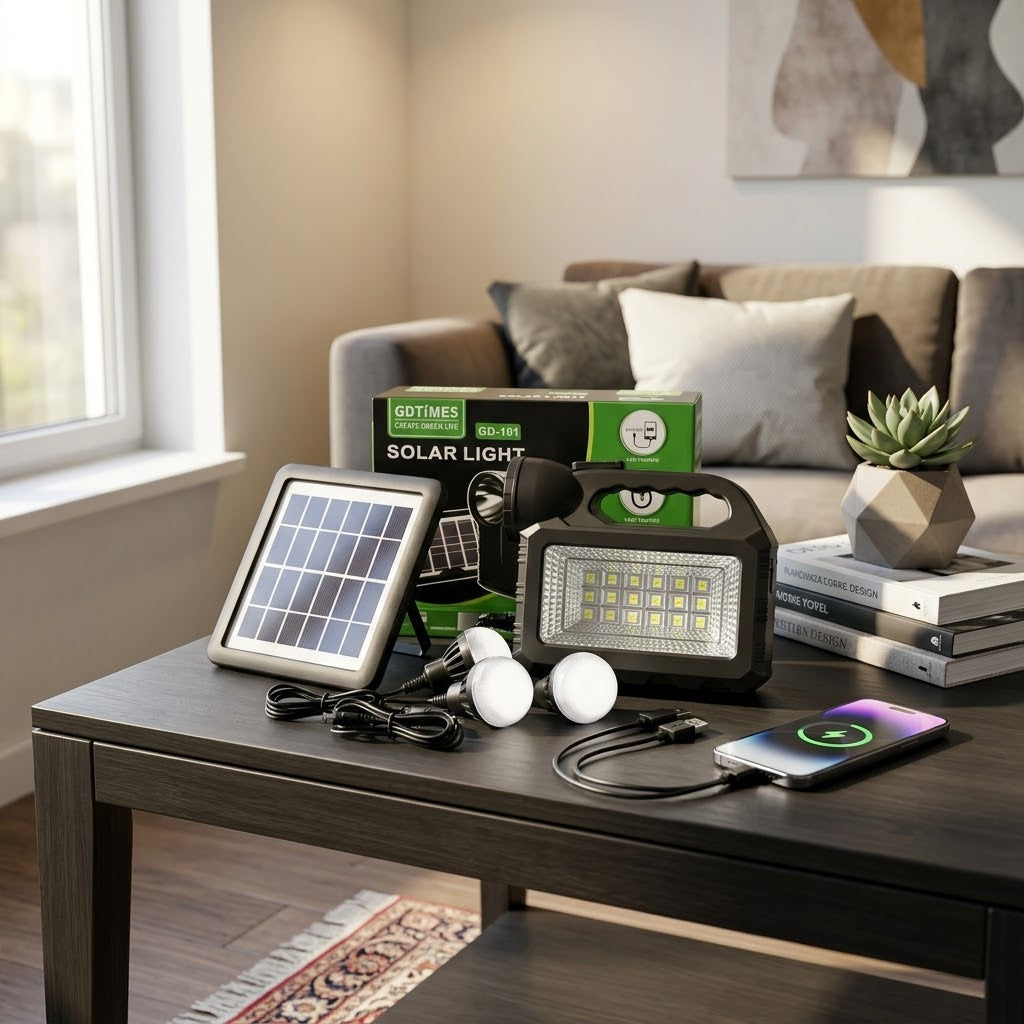 GD 101 Portable Solar Lighting Kit in Nairobi Gem Home Accessories