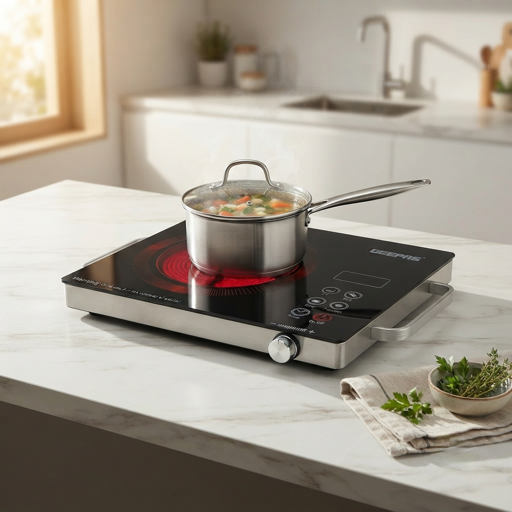 Geepas 2000W Digital Infrared Ceramic Cooker