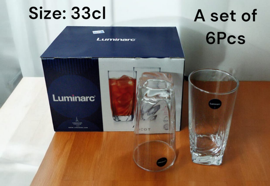 6pc Water glass