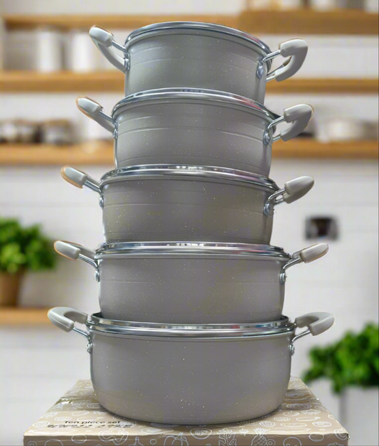 10pcs Nonstick cookware set