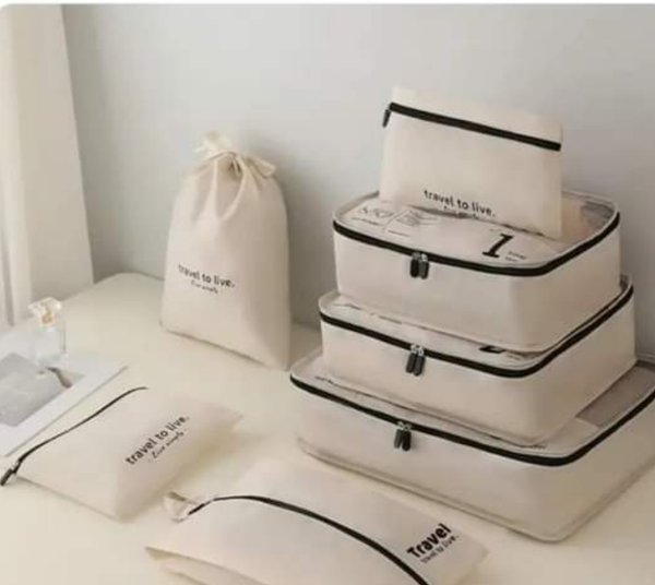 7in 1 travel bag organiser