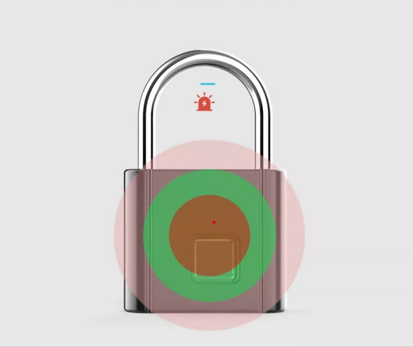 Smart Rechargeable Fingerprint Padlock