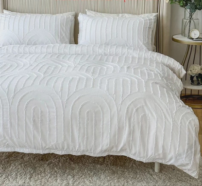 Duvet cover with 2 cases