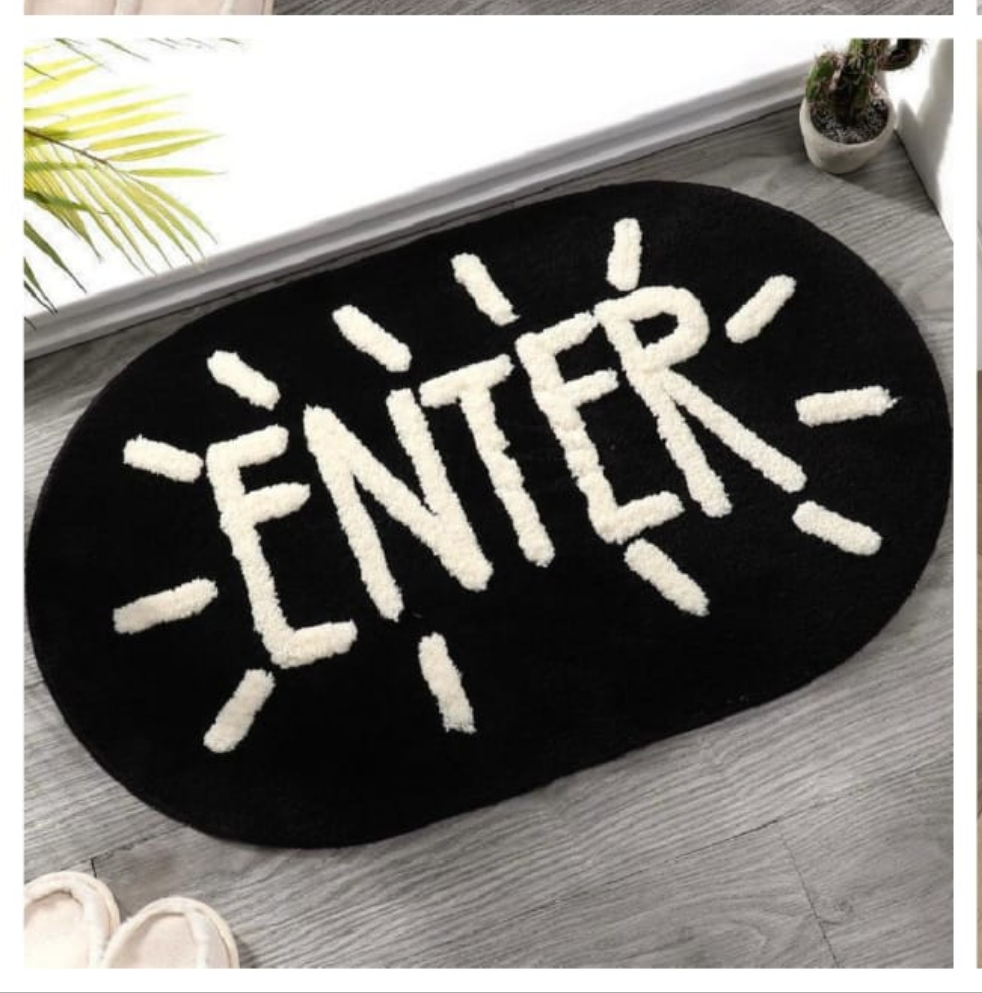 Cute Soft Oval Rug