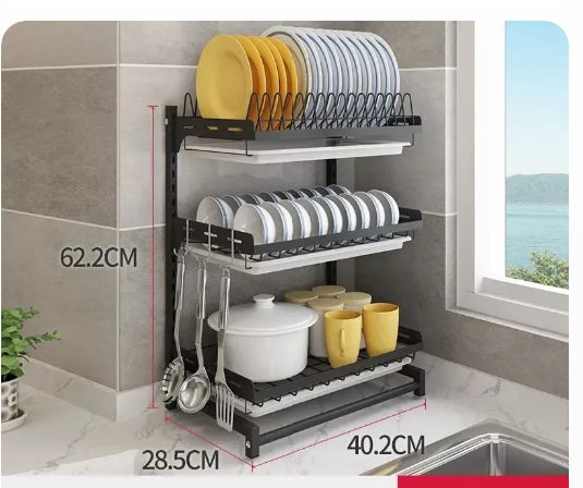 Dish drying rack