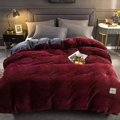 6*6  Velvet duvet set