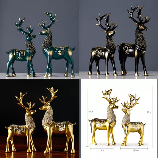 2 Deer decors Christmas decor