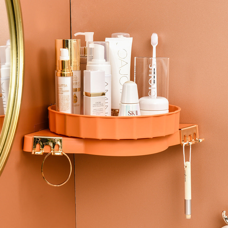 Rotating Triangle Bathroom Rack