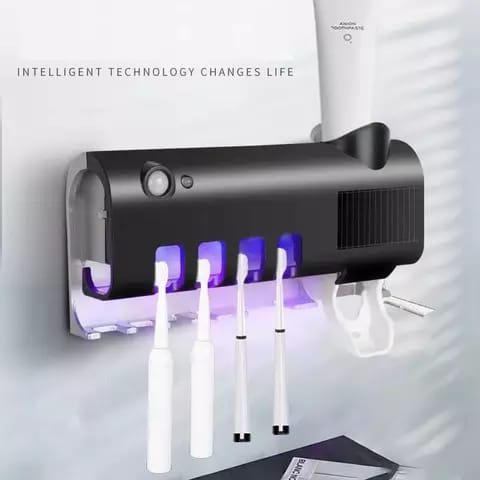 Electric Automatic Toothpaste Dispenser with Uv