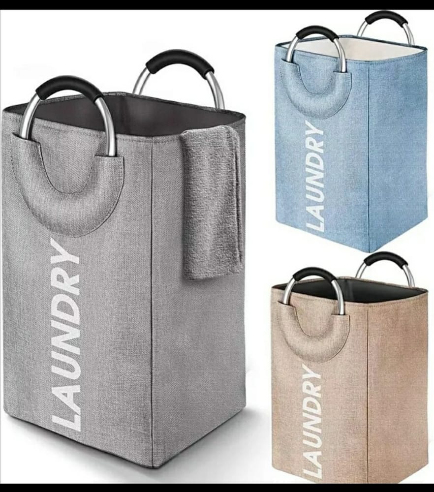 Foldable laundry basket