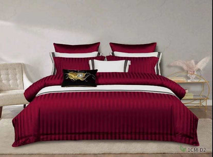 7*8 Striped Duvet covers BlackNov