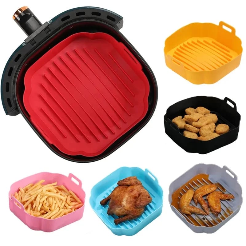 Reusable Silicone Air Fryer Mat