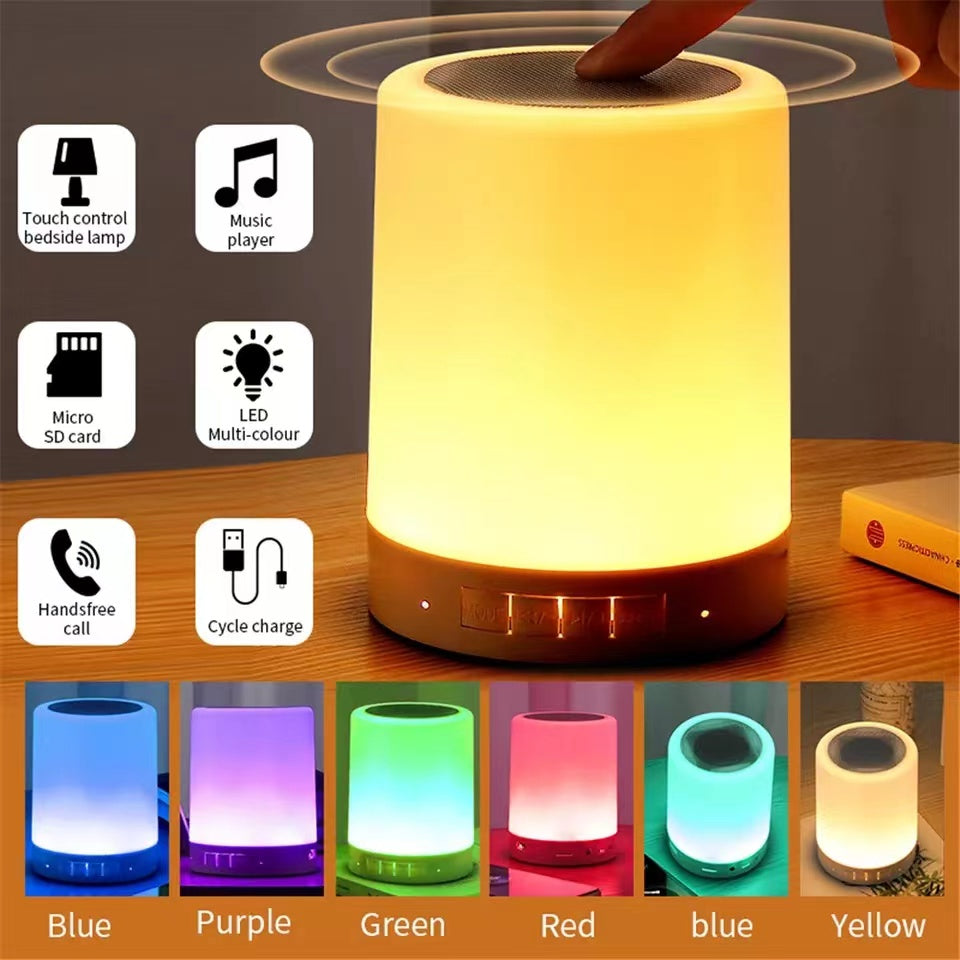 Touch Control Lamp Portable Speaker