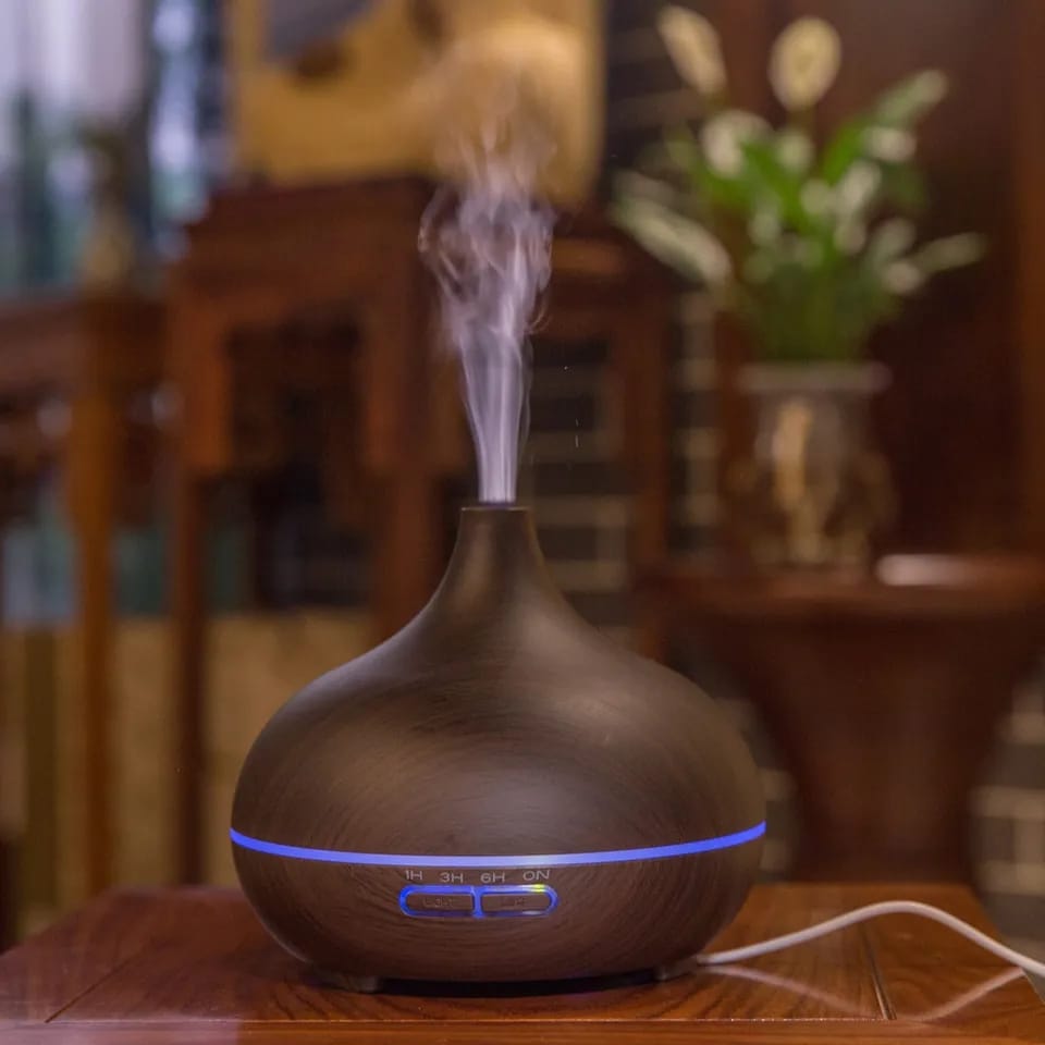 500ml Wood Aromatherapy Humidifier